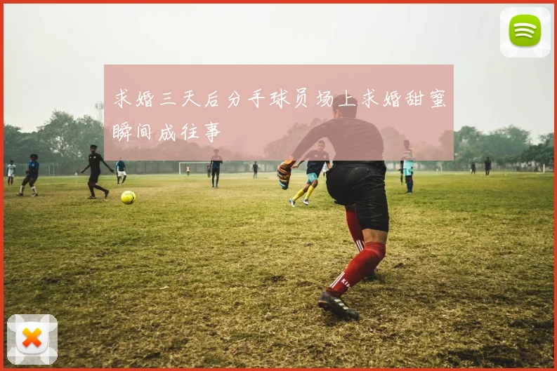 求婚三天后分手球员场上求婚甜蜜瞬间成往事