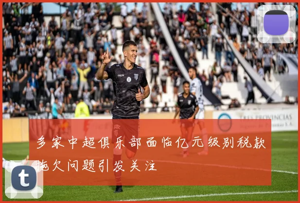 多家中超俱乐部面临亿元级别税款拖欠问题引发关注